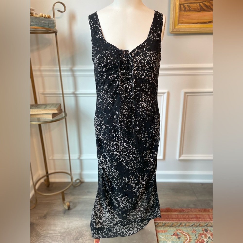 Etam Euro Lace-Up Maxi Dress